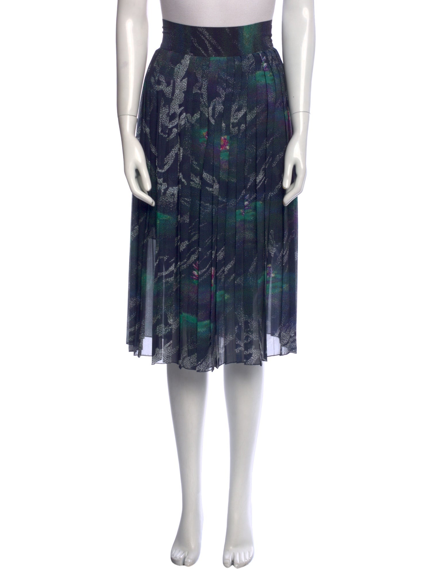 Timo Weiland Printed Knee-Length Skirt w/ Tags