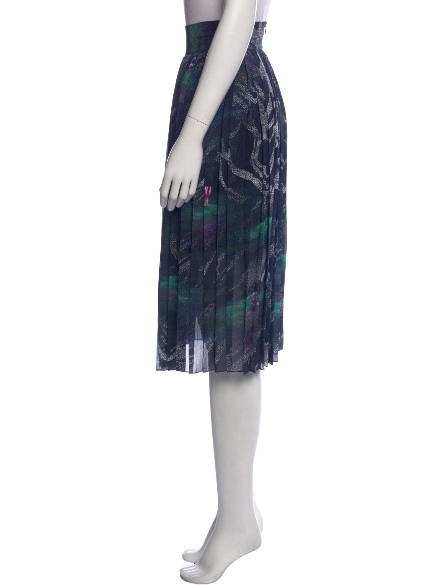 Timo Weiland Printed Knee-Length Skirt w/ Tags