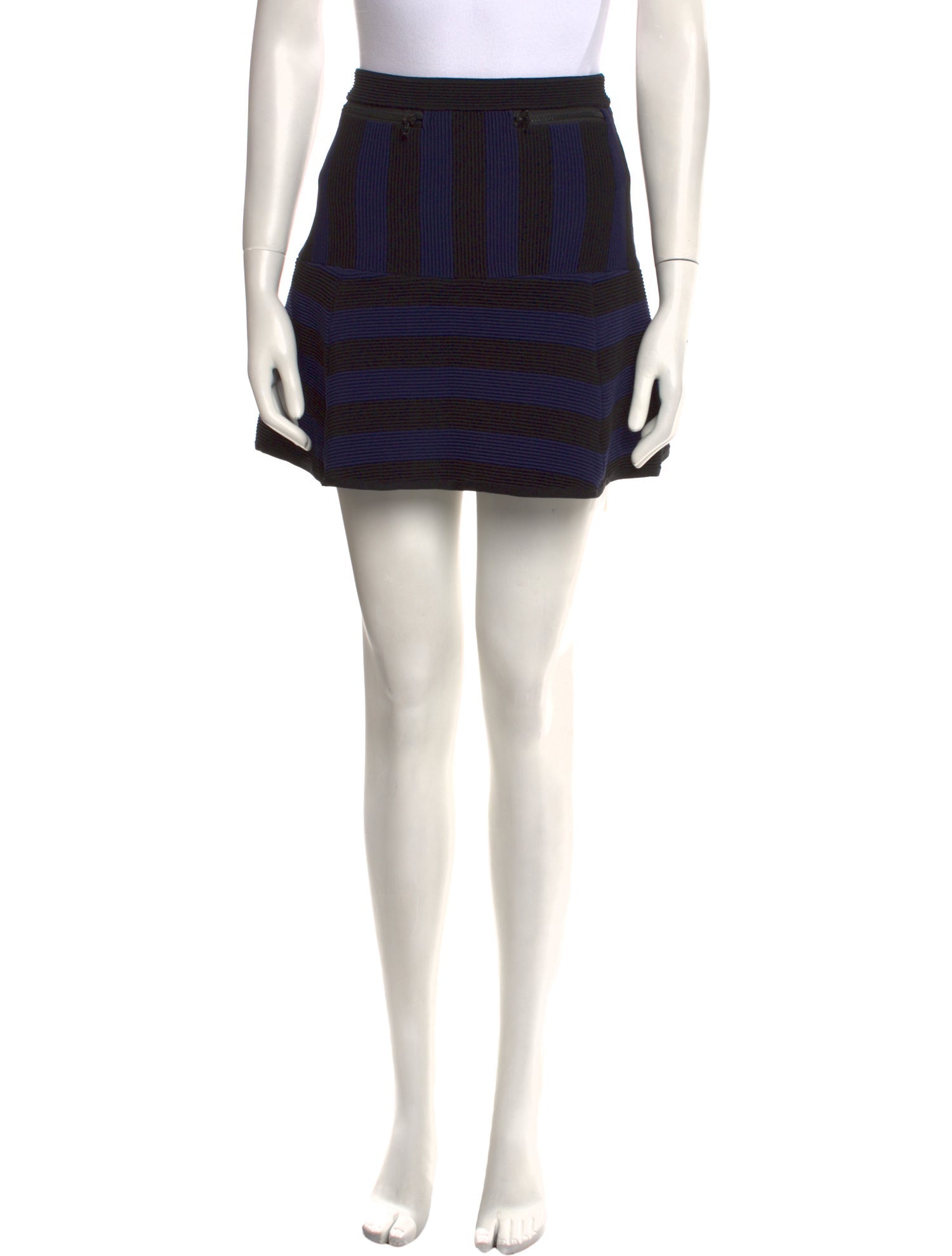 Timo Weiland Striped Mini Skirt