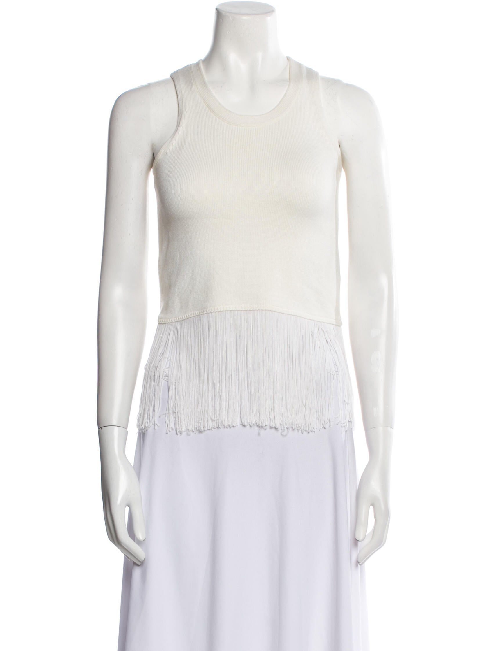 Timo Weiland Crew Neck Sleeveless Top