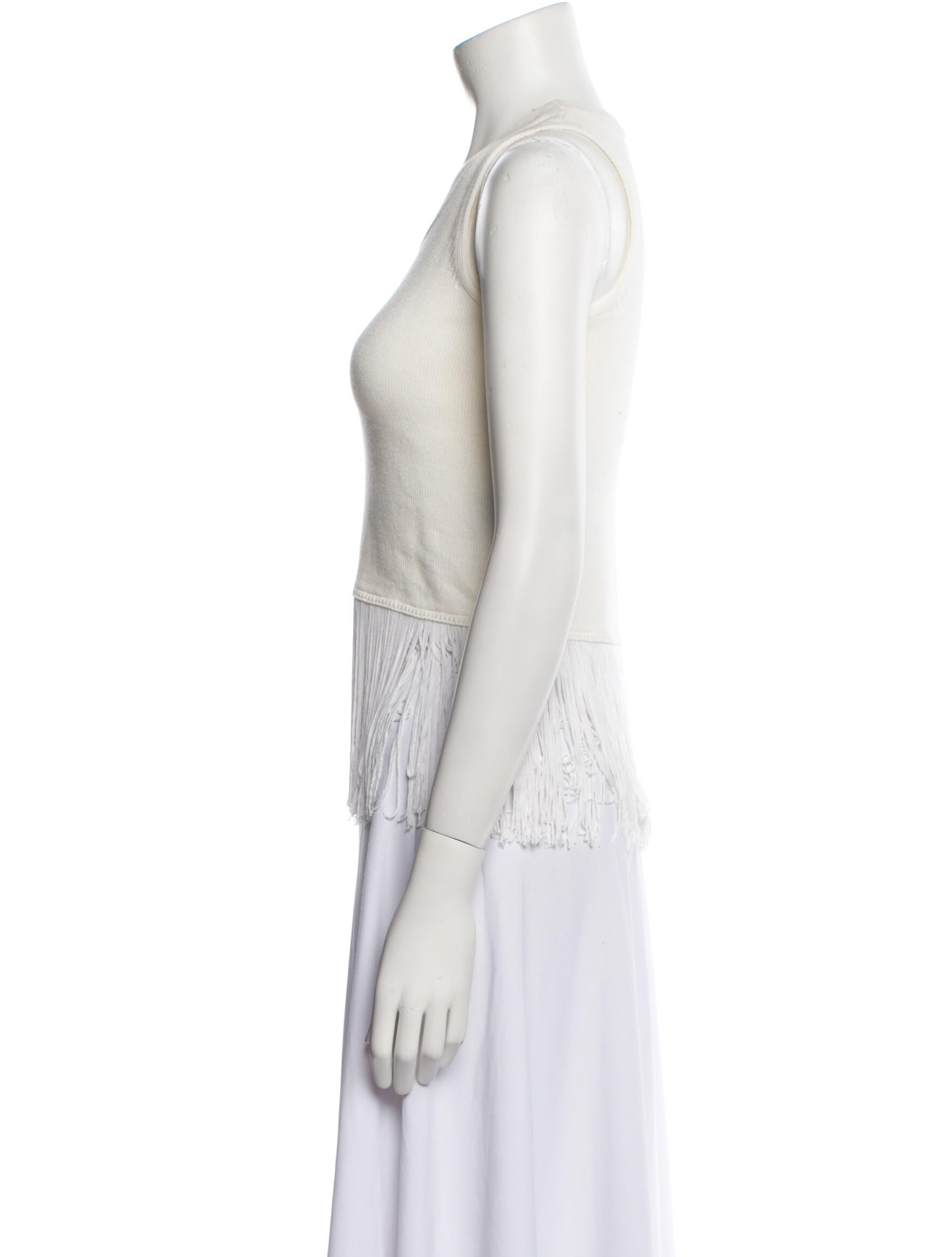 Timo Weiland Crew Neck Sleeveless Top