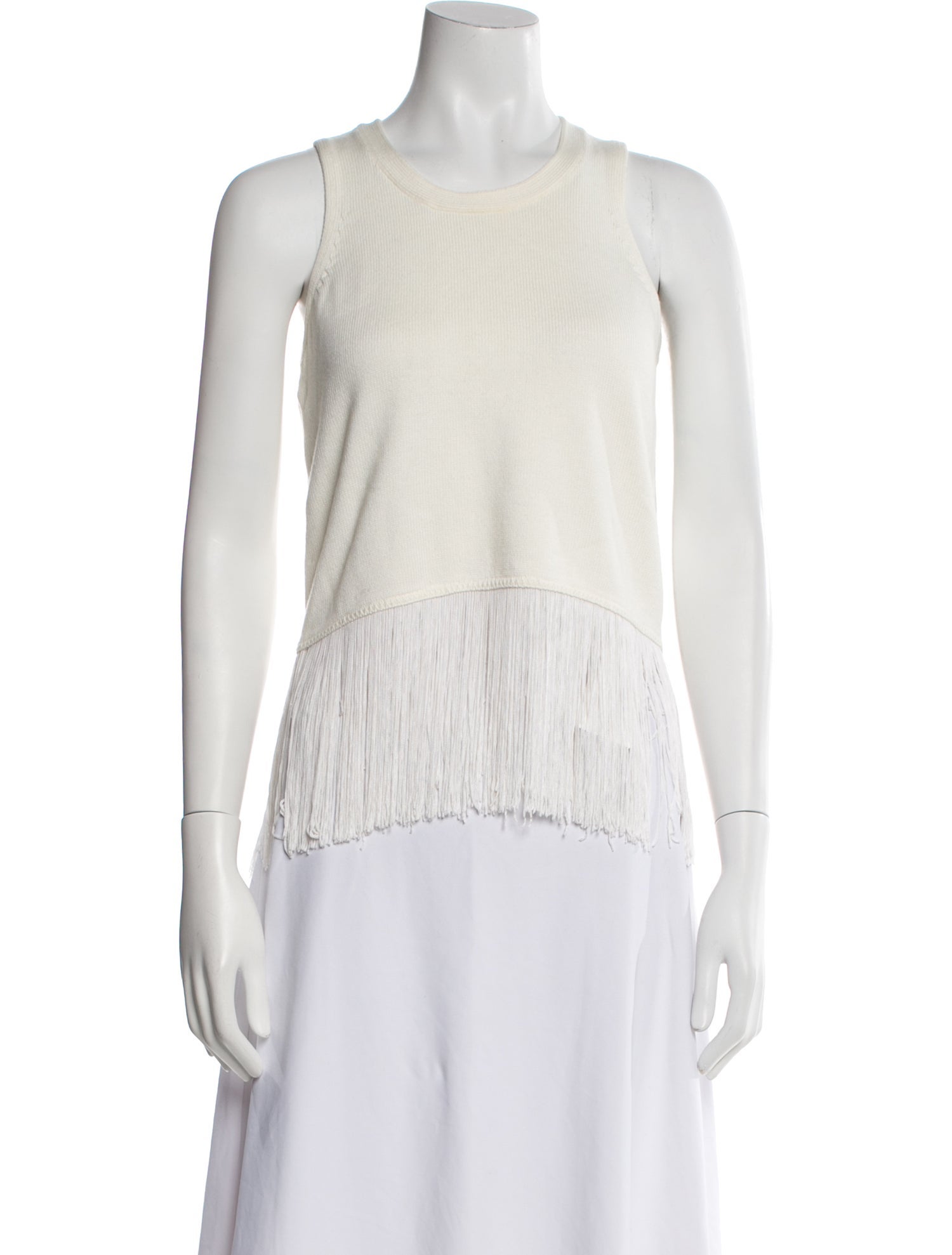 Timo Weiland Crew Neck Sleeveless Top