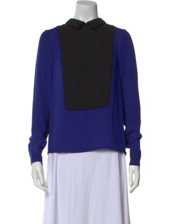 Timo Weiland Mock Neck Long Sleeve Sweatshirt