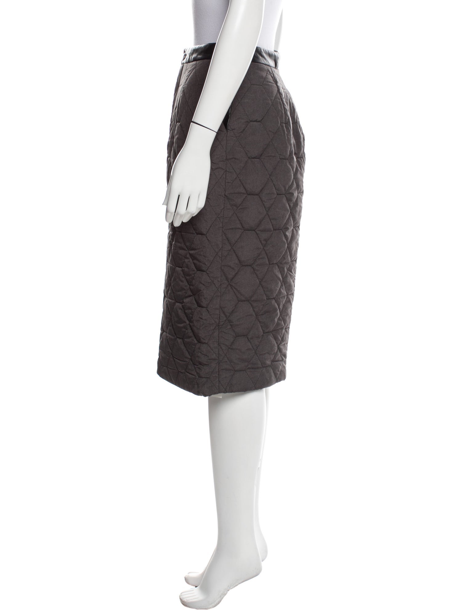 Timo Weiland Wool Knee-Length Skirt