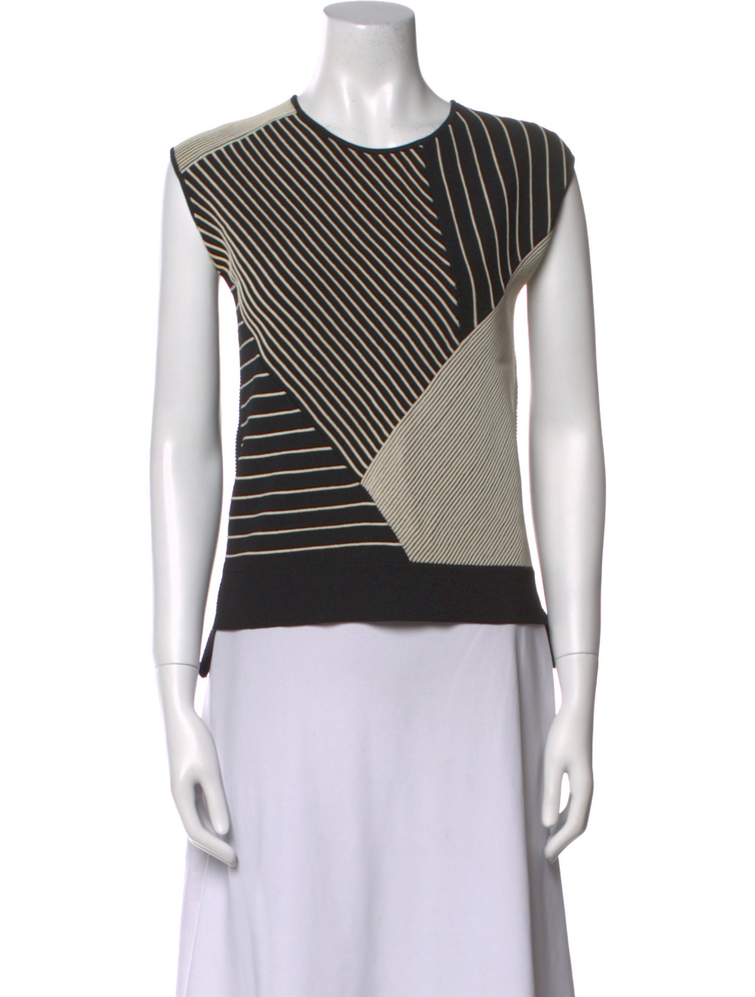 Timo Weiland Striped Crew Neck Top