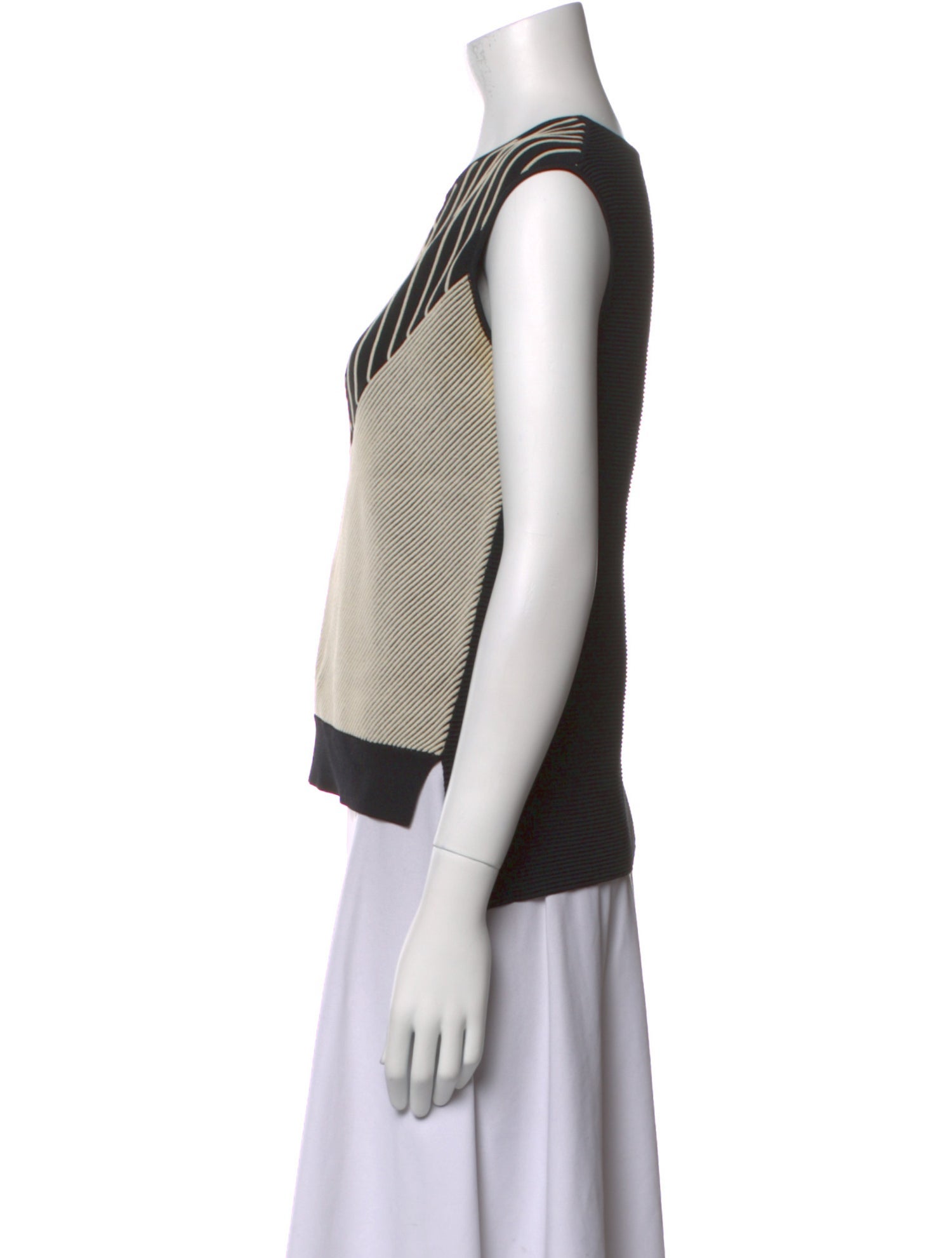 Timo Weiland Striped Crew Neck Top