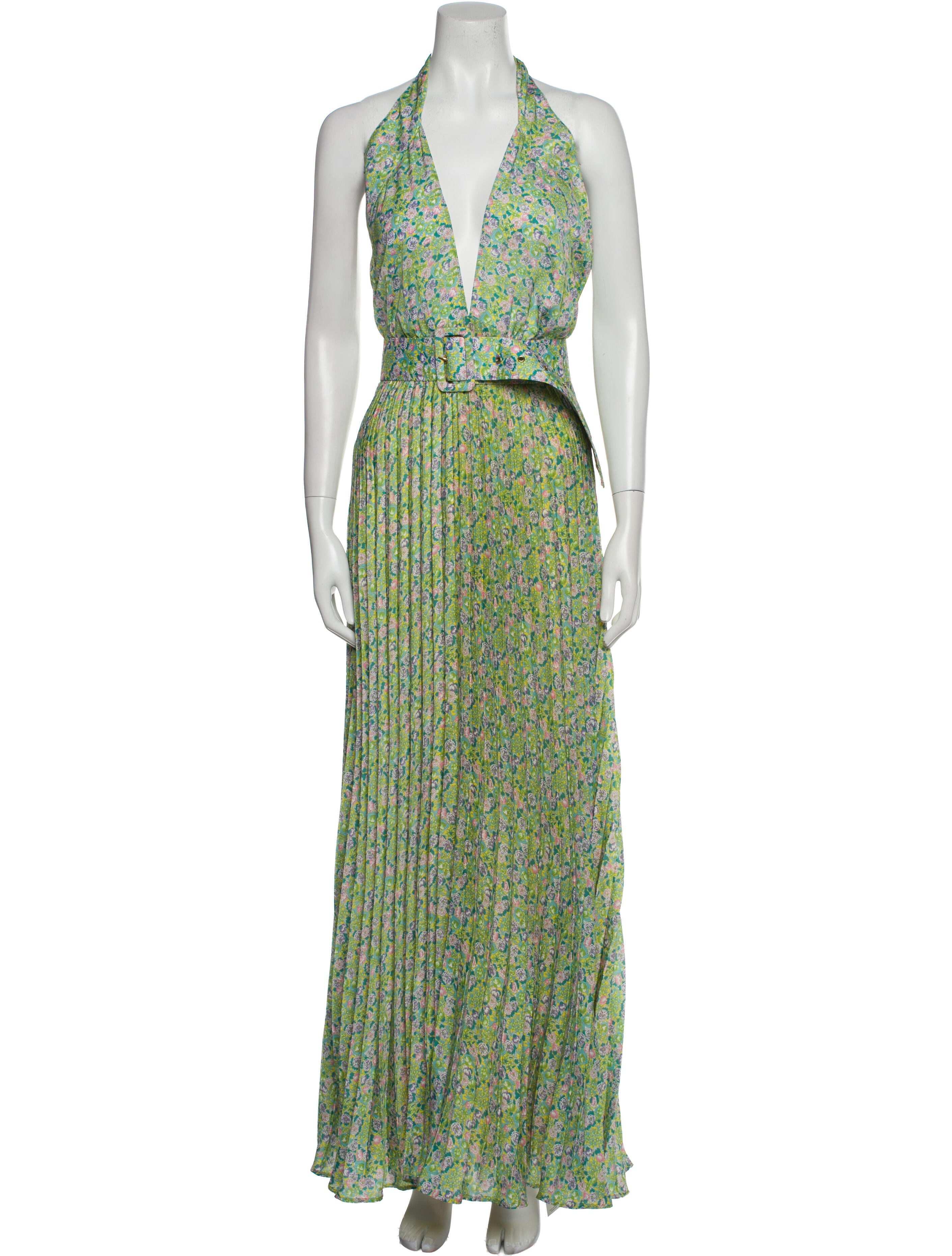 Timo Weiland Floral Print Long Dress