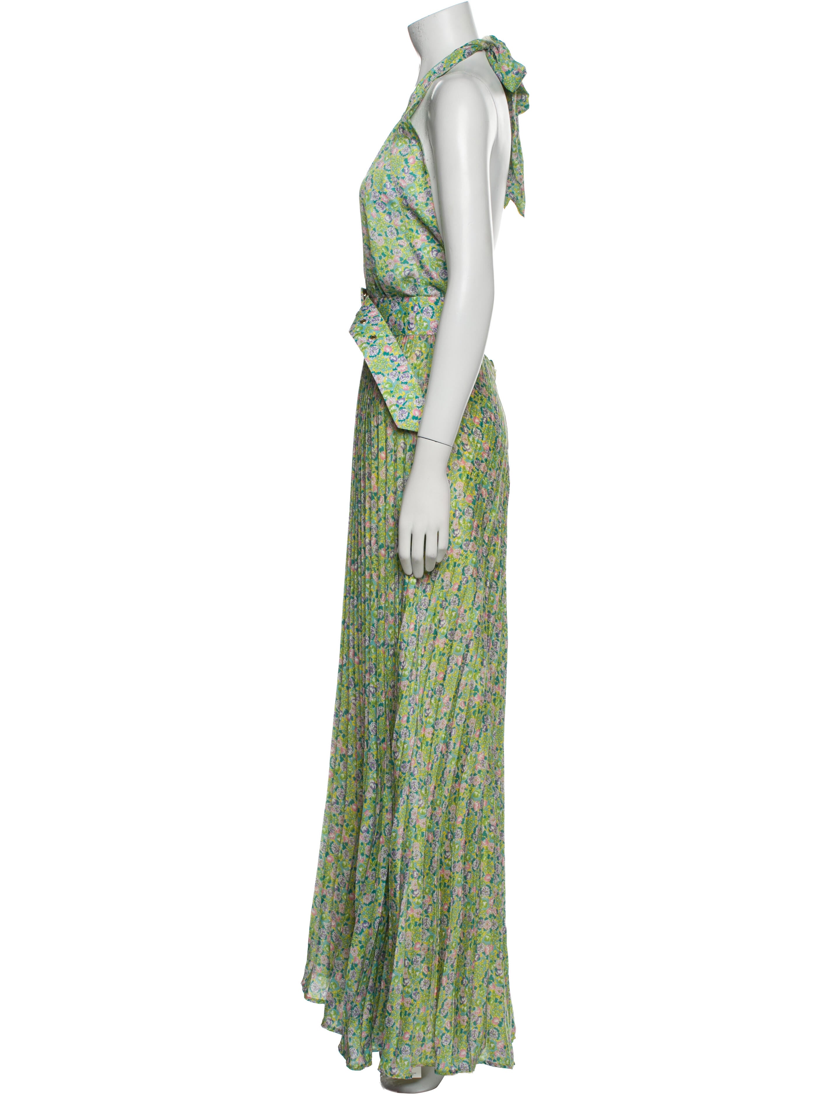 Timo Weiland Floral Print Long Dress