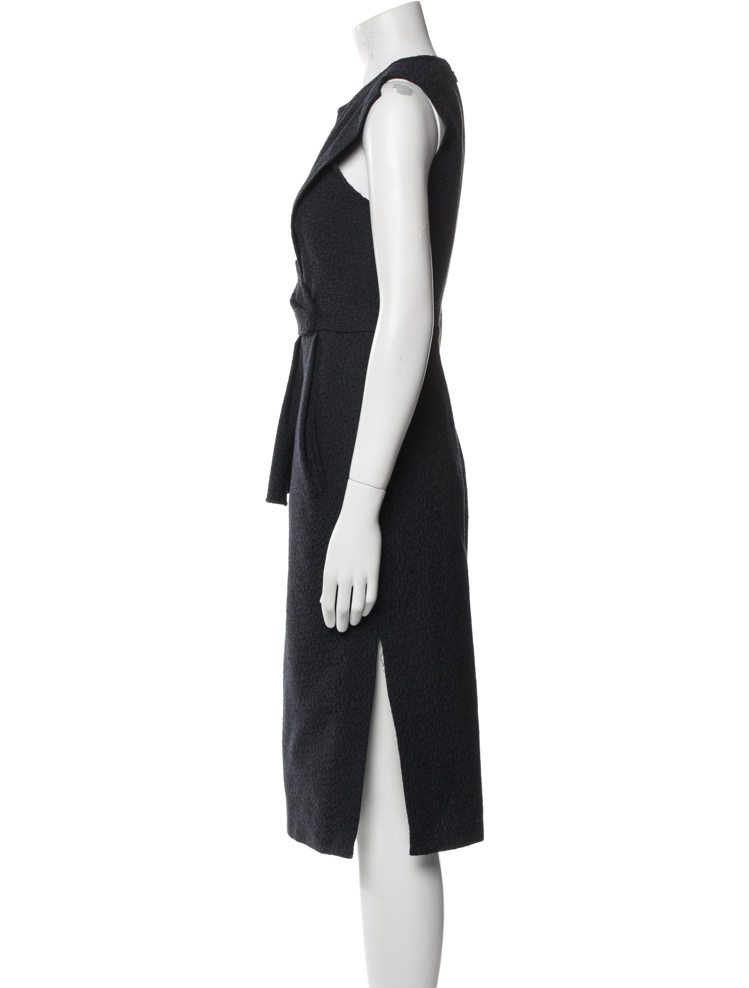 Timo Weiland Crew Neck Midi Length Dress