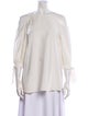 Timo Weiland Crew Neck Three-Quarter Sleeve Blouse