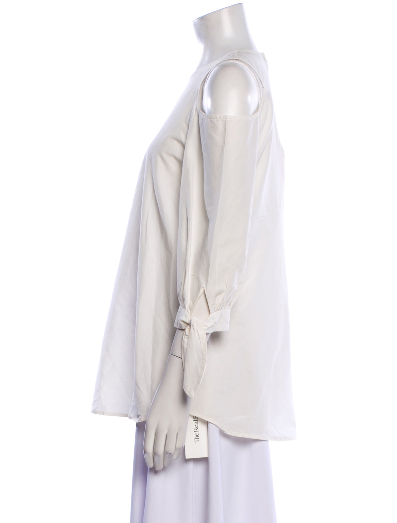 Timo Weiland Crew Neck Three-Quarter Sleeve Blouse