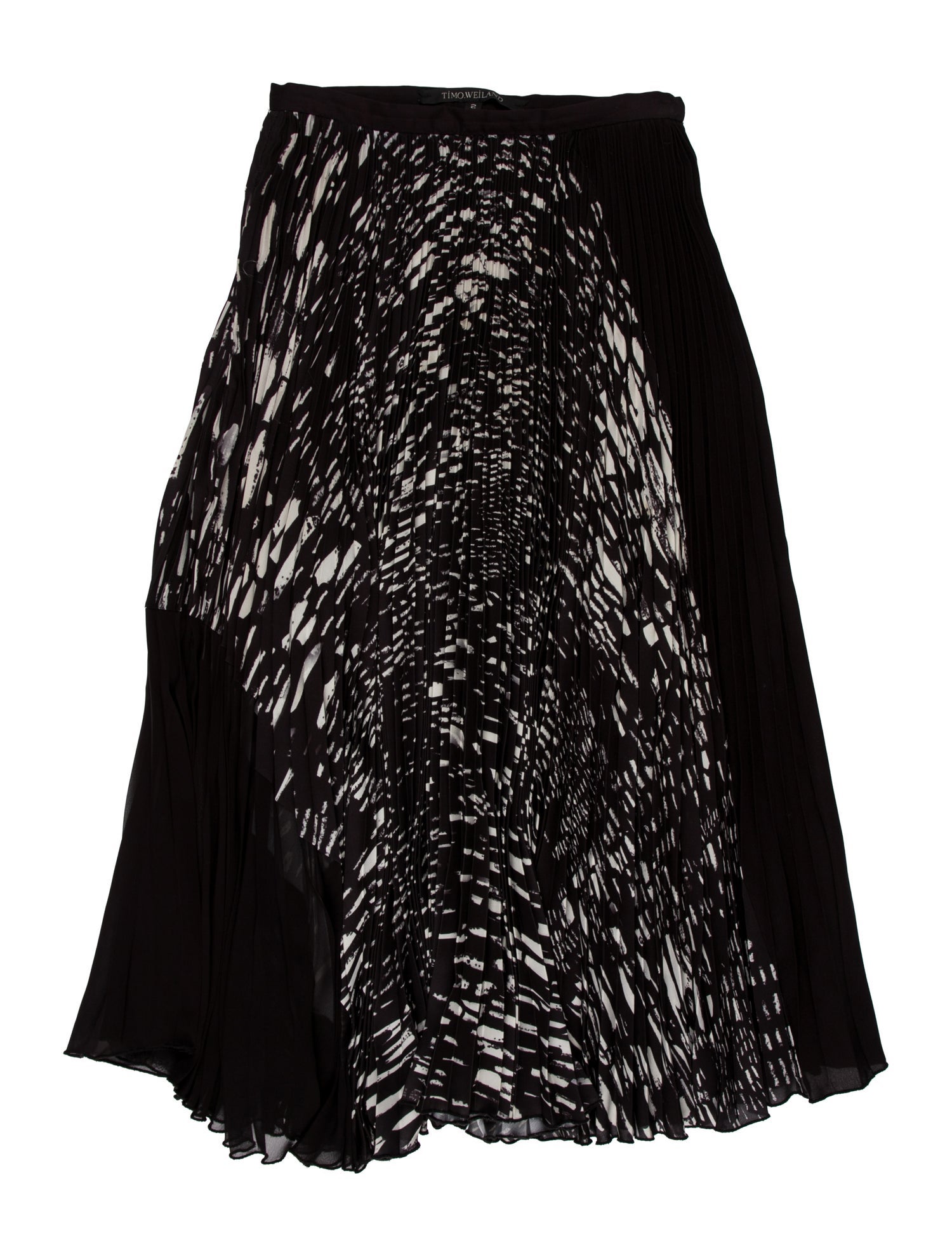 Timo Weiland Printed Midi Length Skirt