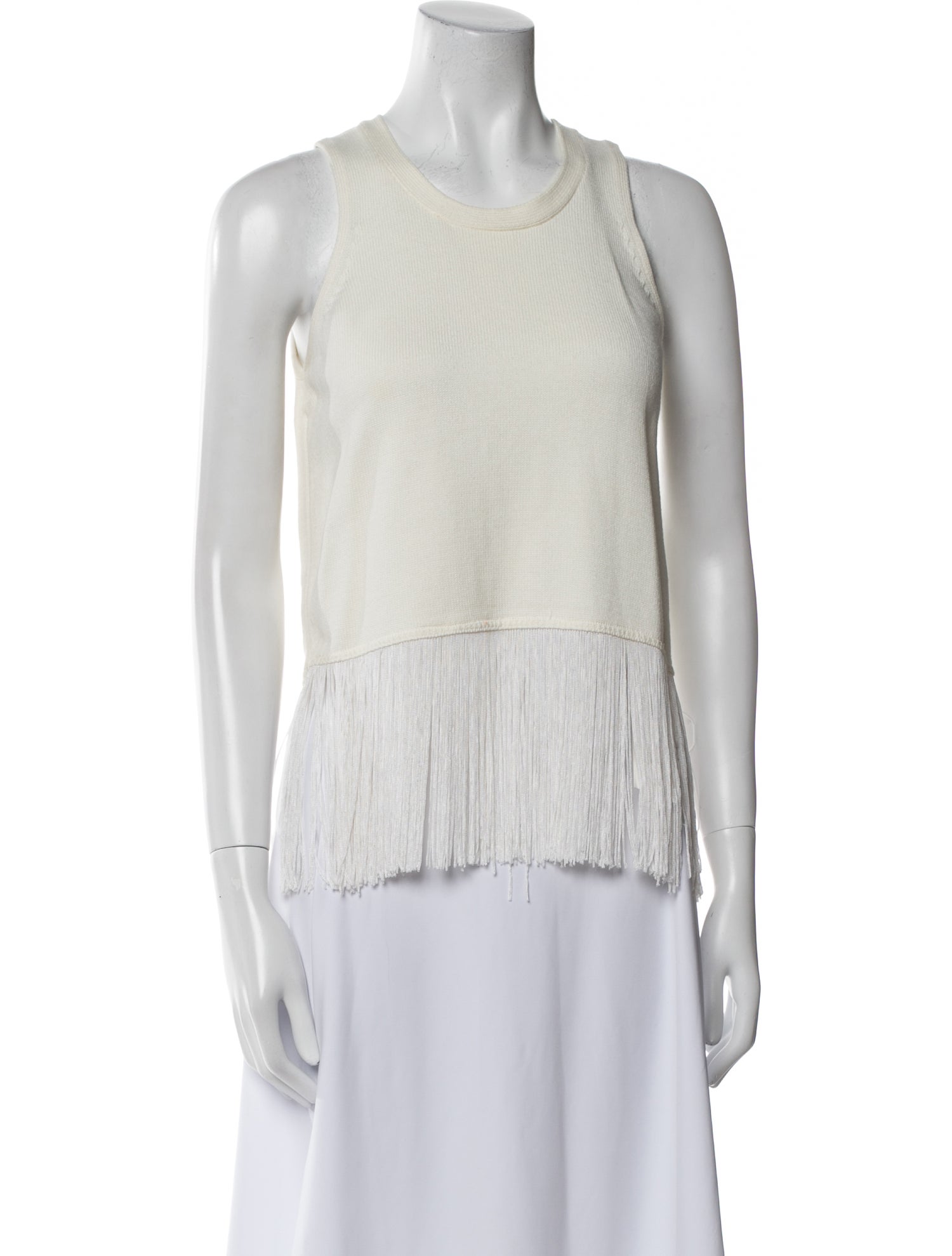 Timo Weiland Crew Neck Sleeveless Top