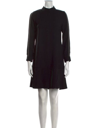 Timo Weiland Mock Neck Mini Dress
