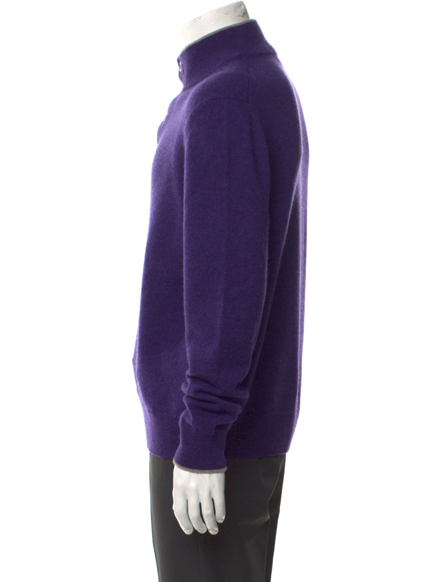 Tincati Cashmere Mock Neck Pullover