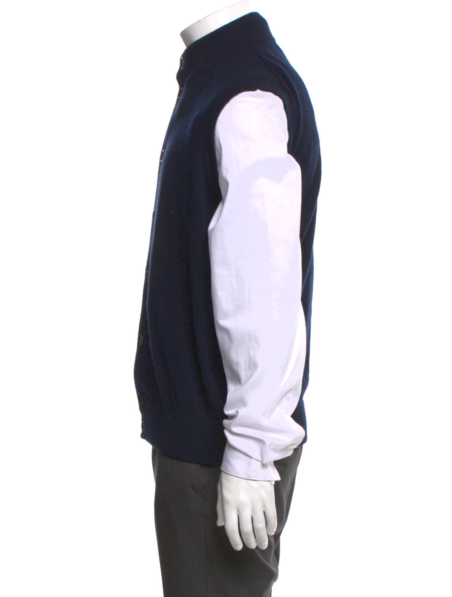 Tincati Cashmere Turtleneck Sweater Vest