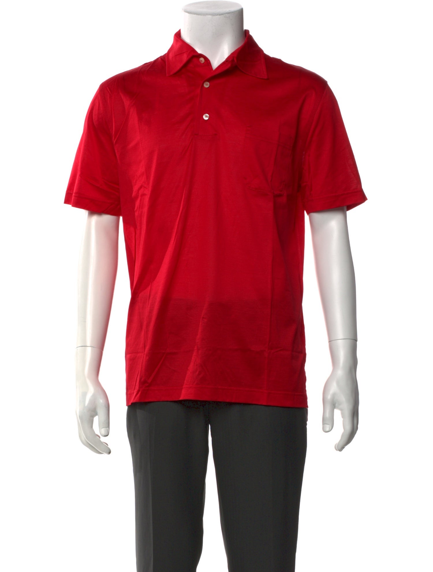 Tincati Collar Short Sleeve Polo Shirt