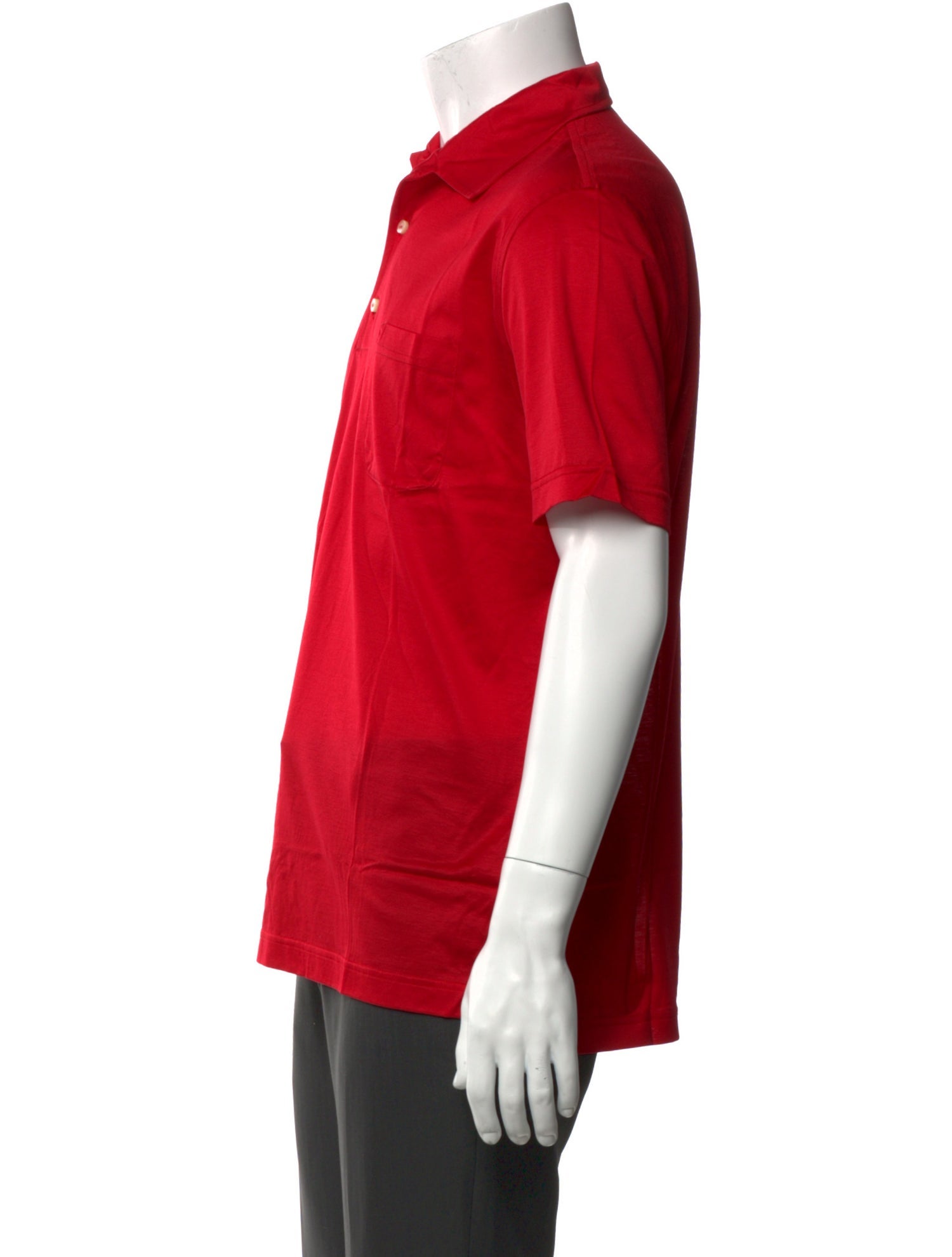 Tincati Collar Short Sleeve Polo Shirt