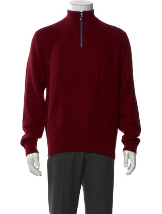 Tincati Suede Turtleneck Pullover