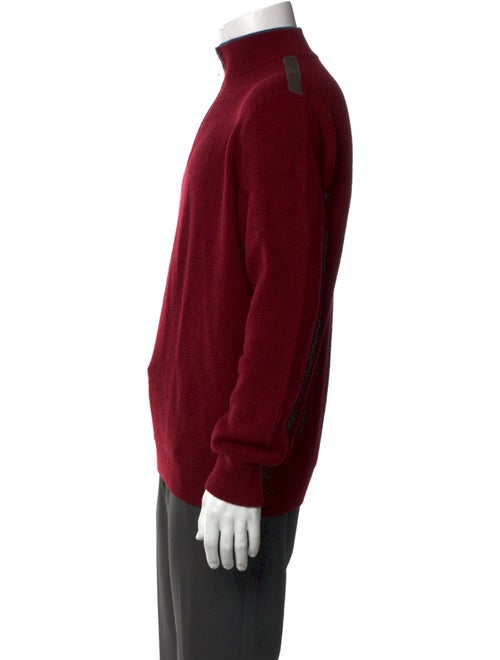 Tincati Suede Turtleneck Pullover