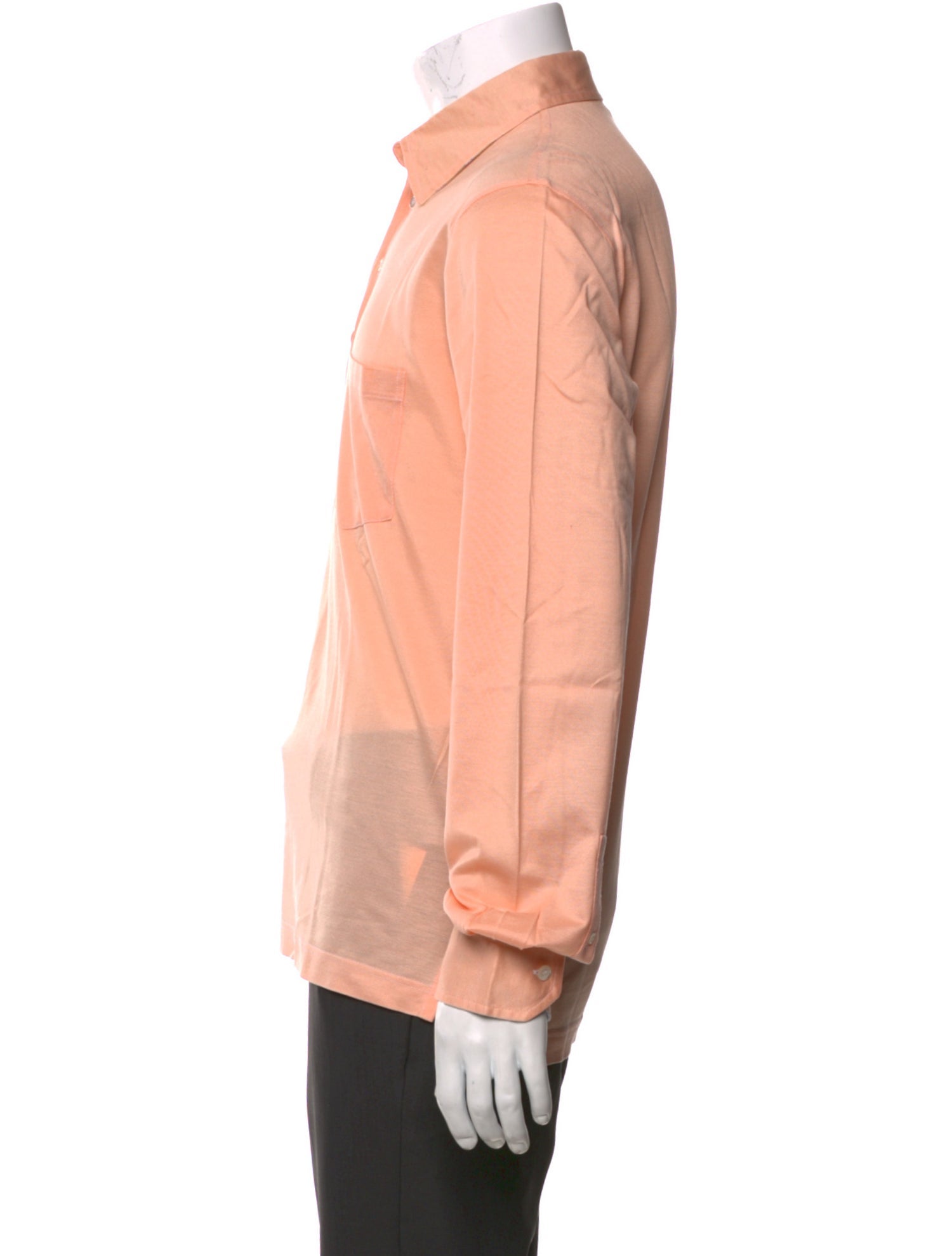 Tincati Collar Long Sleeve Polo Shirt