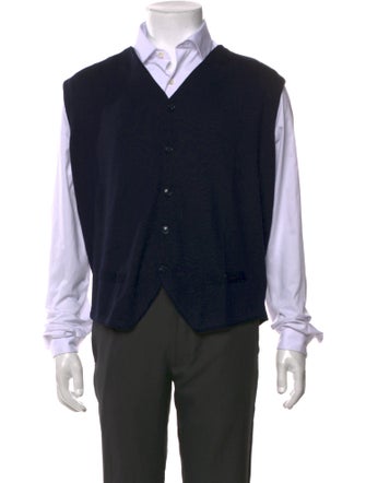 Tincati Merino Wool V-Neck Sweater Vest