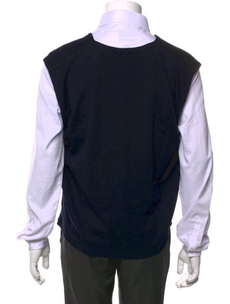 Tincati Merino Wool V-Neck Sweater Vest