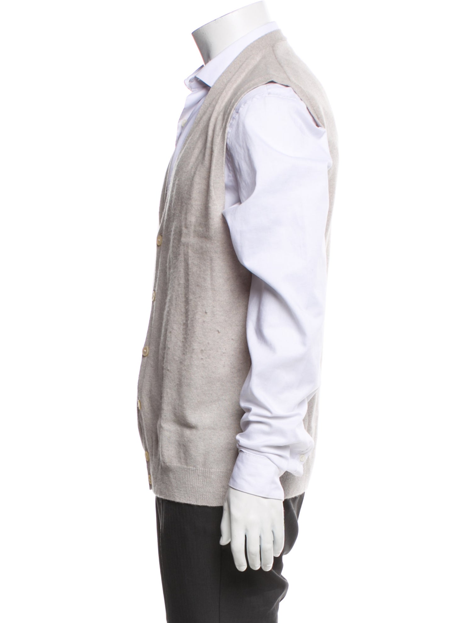 Tincati Cashmere V-Neck Sweater Vest