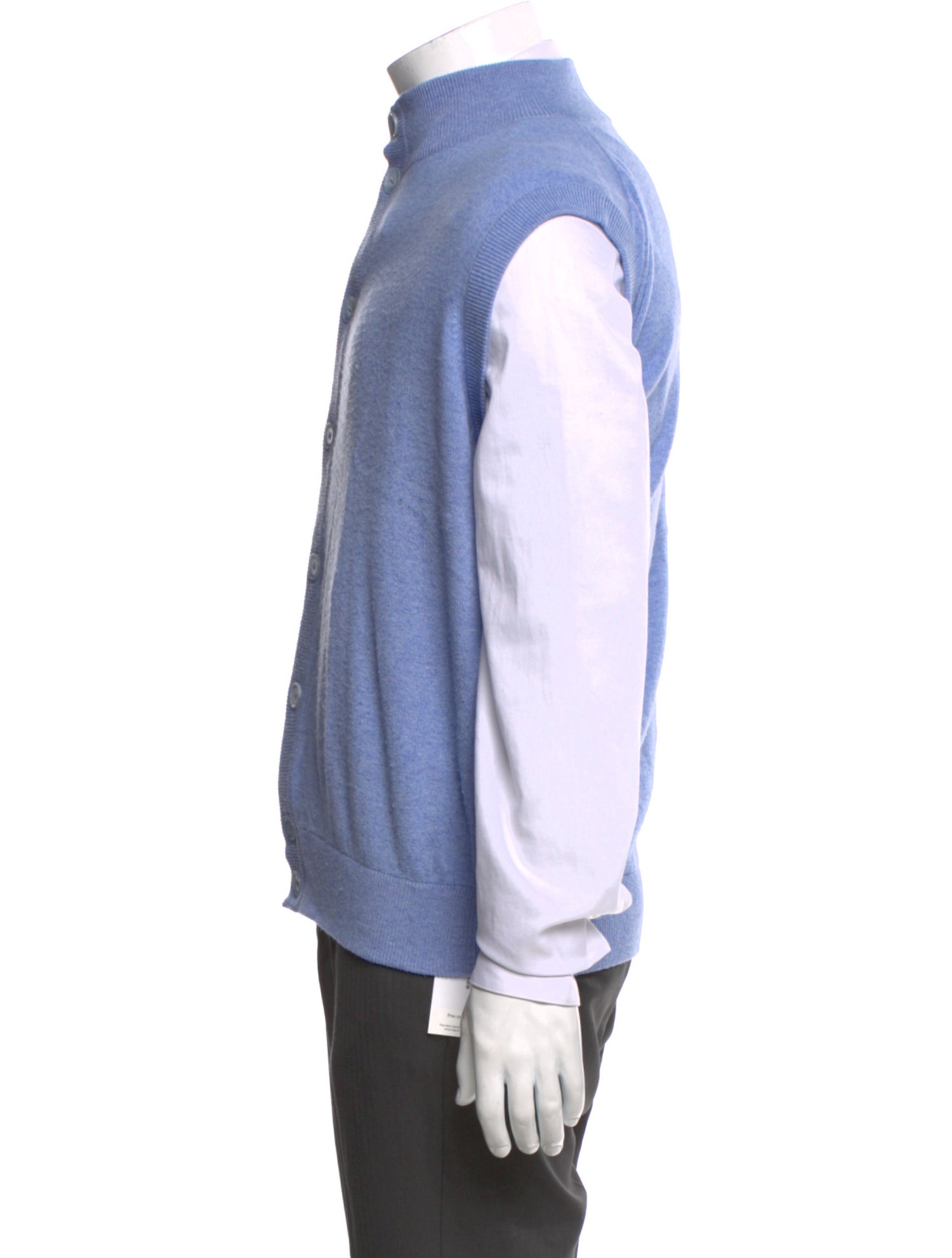 Tincati Cashmere Mock Neck Cardigan