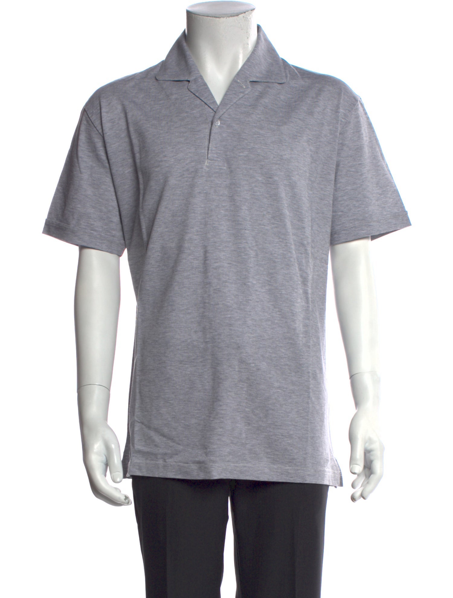 Tincati Collar Short Sleeve Polo Shirt