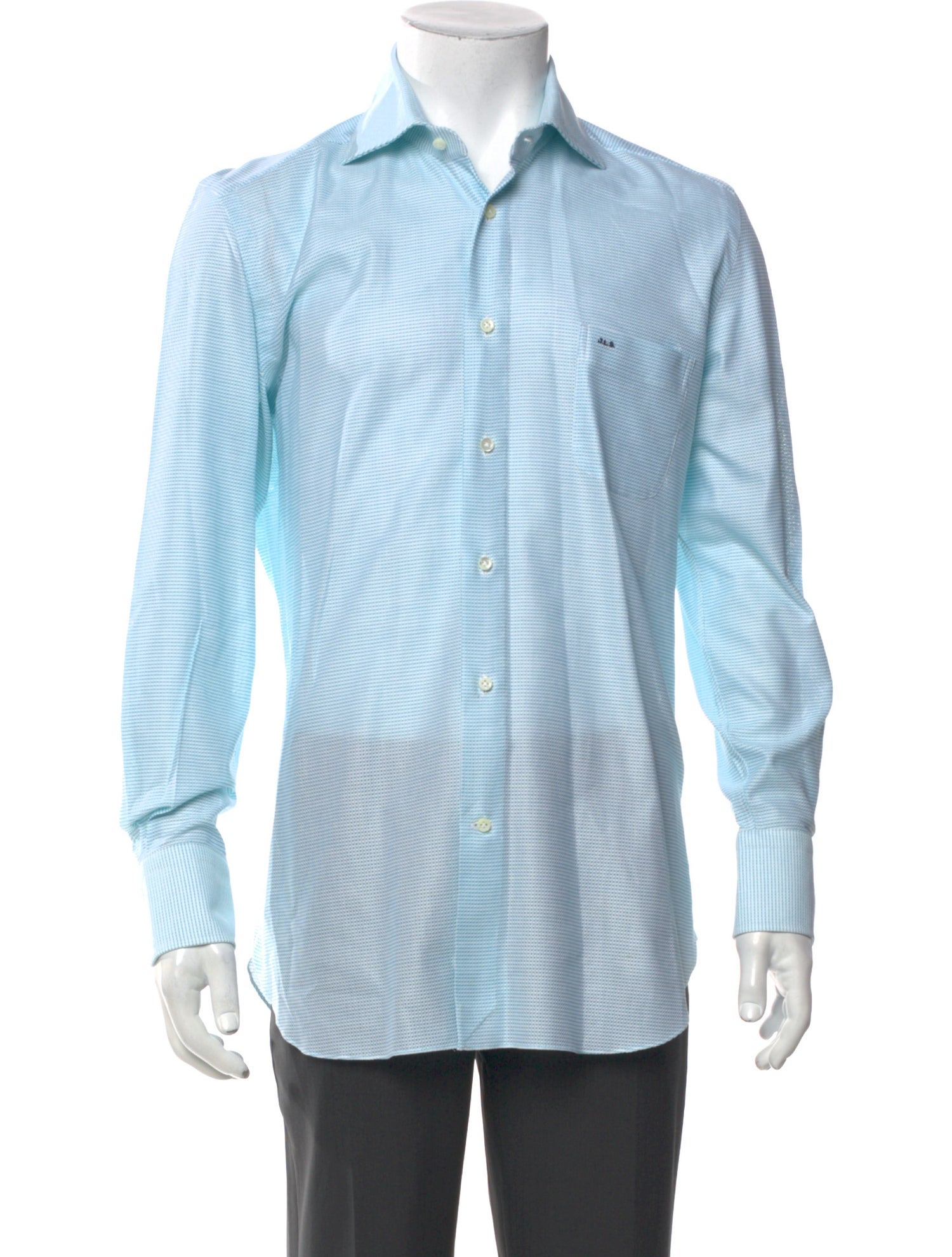 Tincati Striped Long Sleeve Dress Shirt