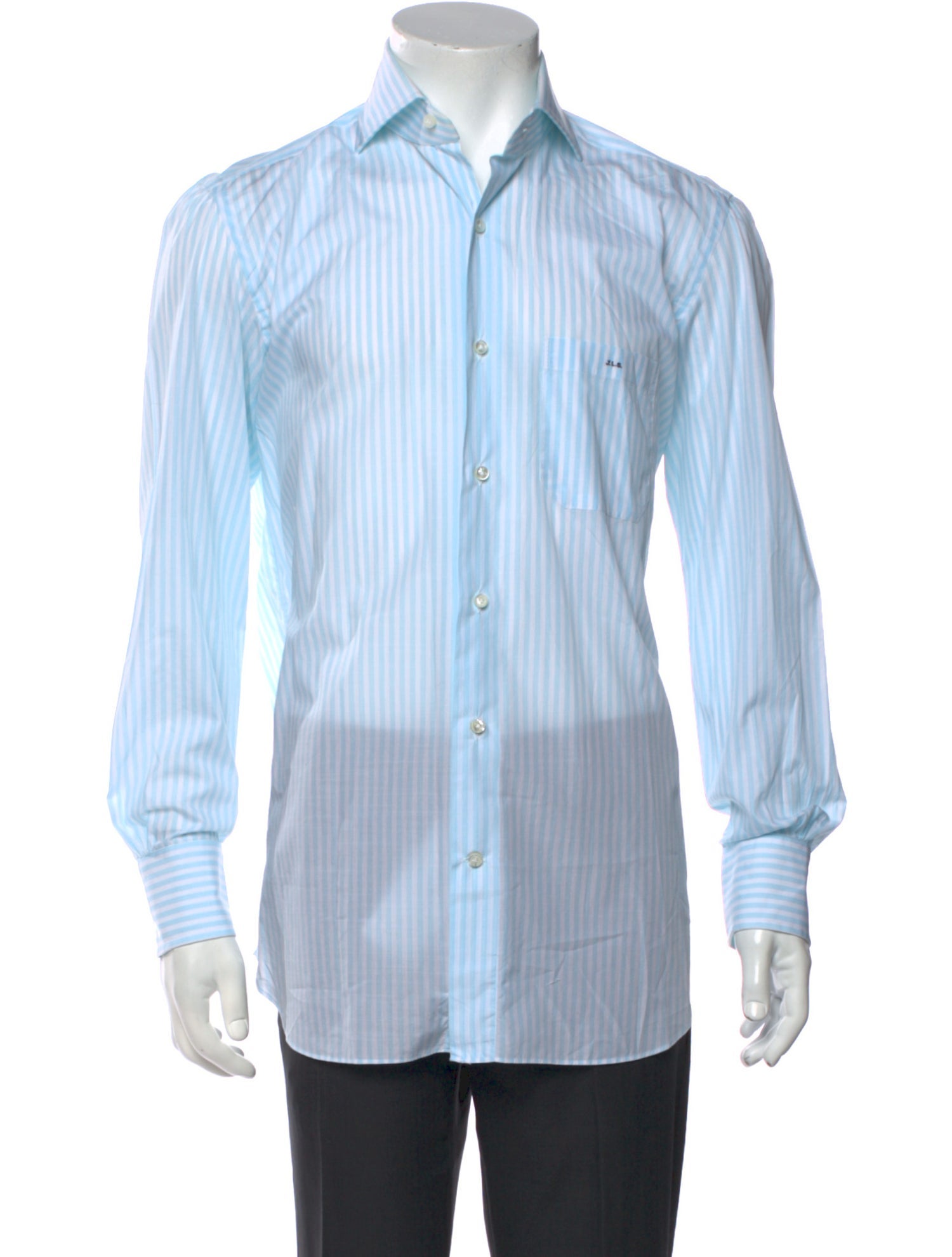 Tincati Striped Long Sleeve Dress Shirt
