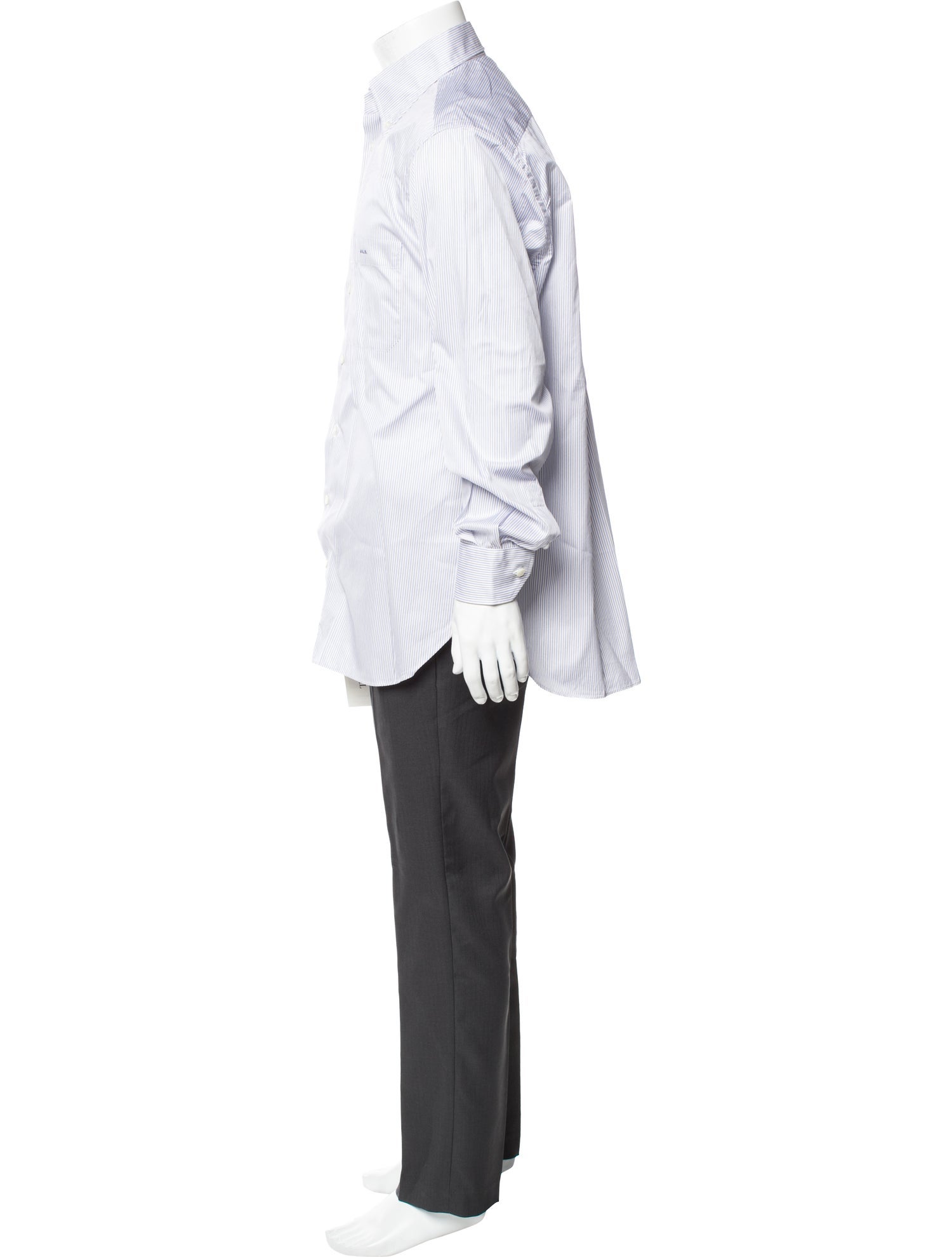 Tincati Striped Long Sleeve Dress Shirt