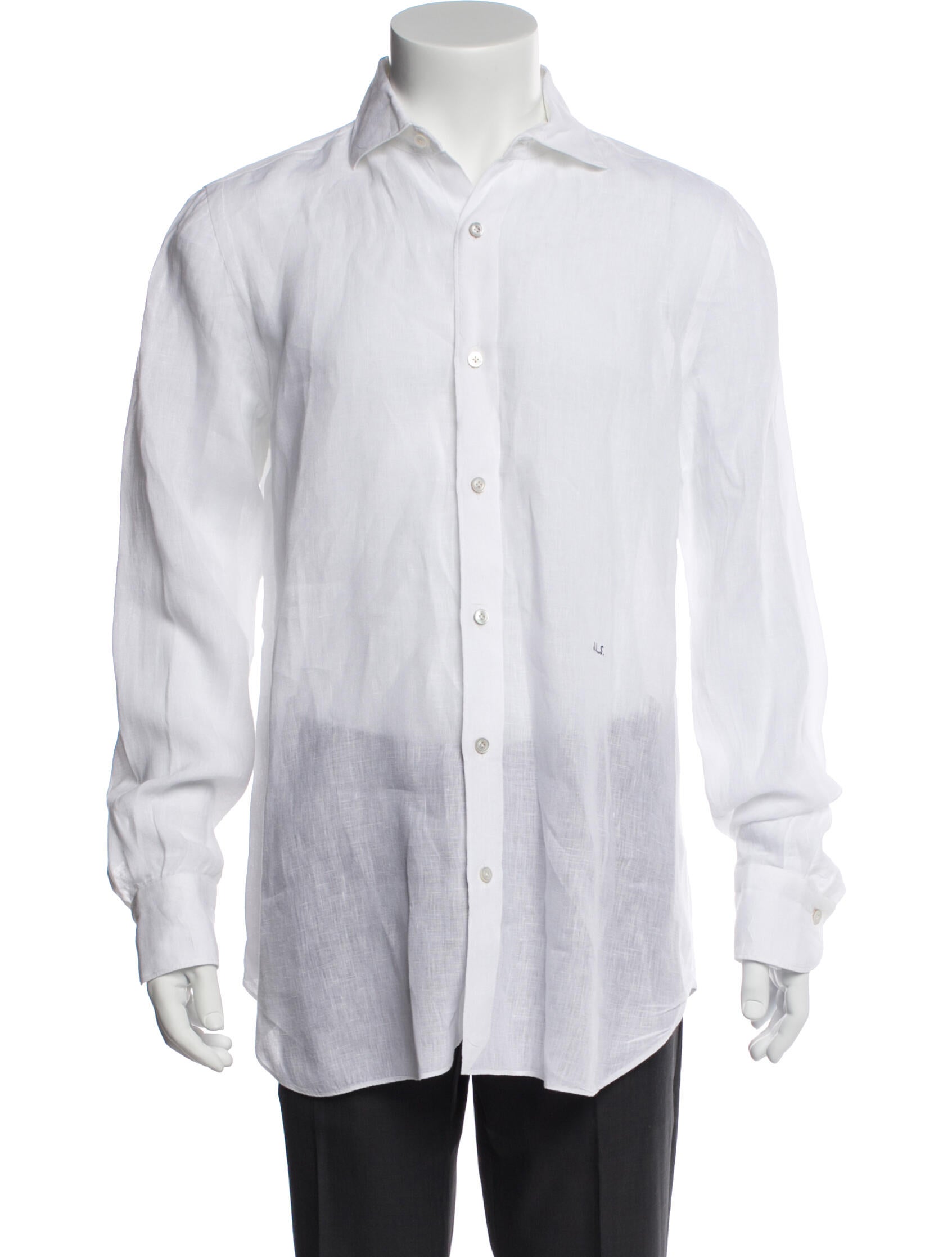 Tincati Linen Long Sleeve Dress Shirt