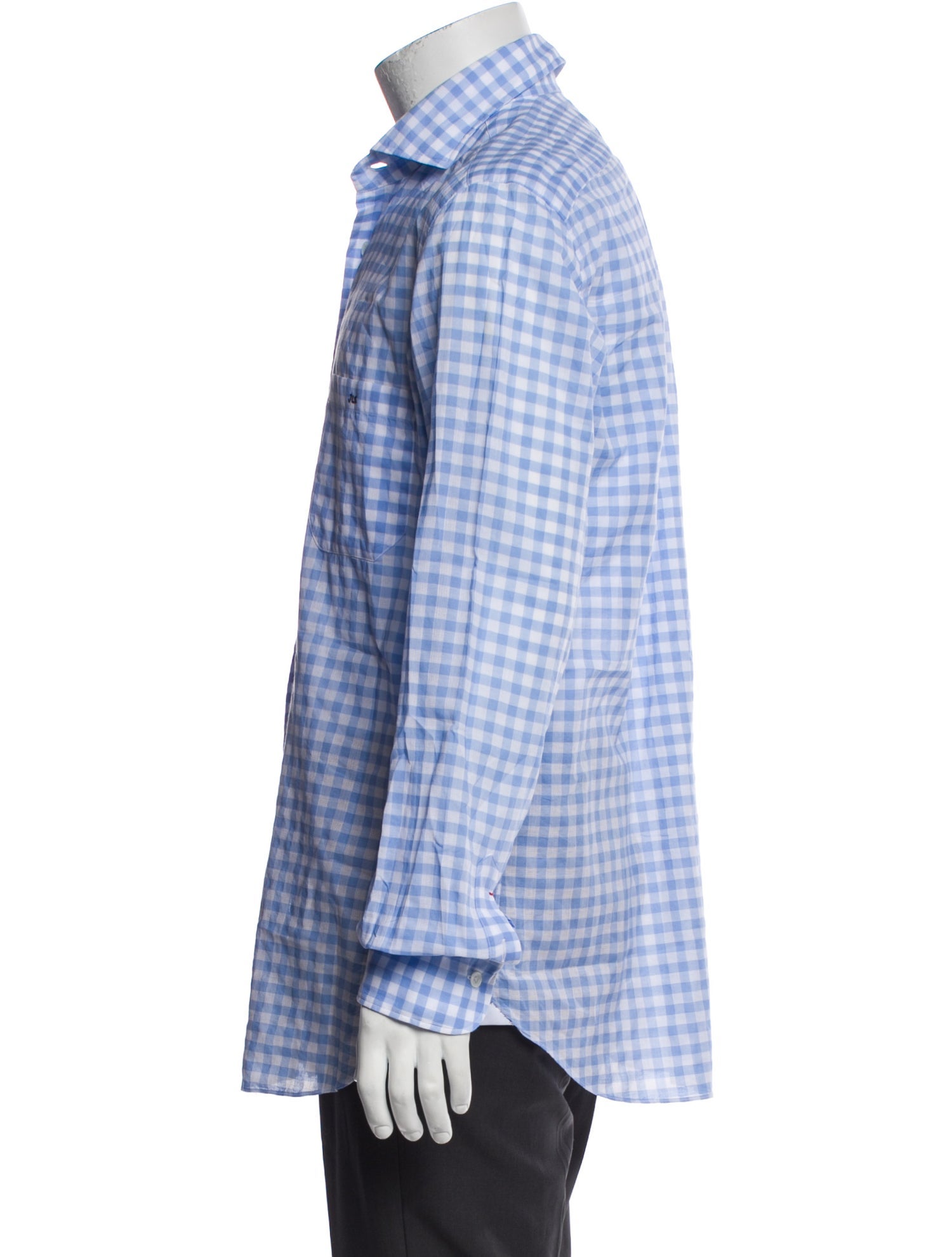 Tincati Plaid Print Long Sleeve Dress Shirt