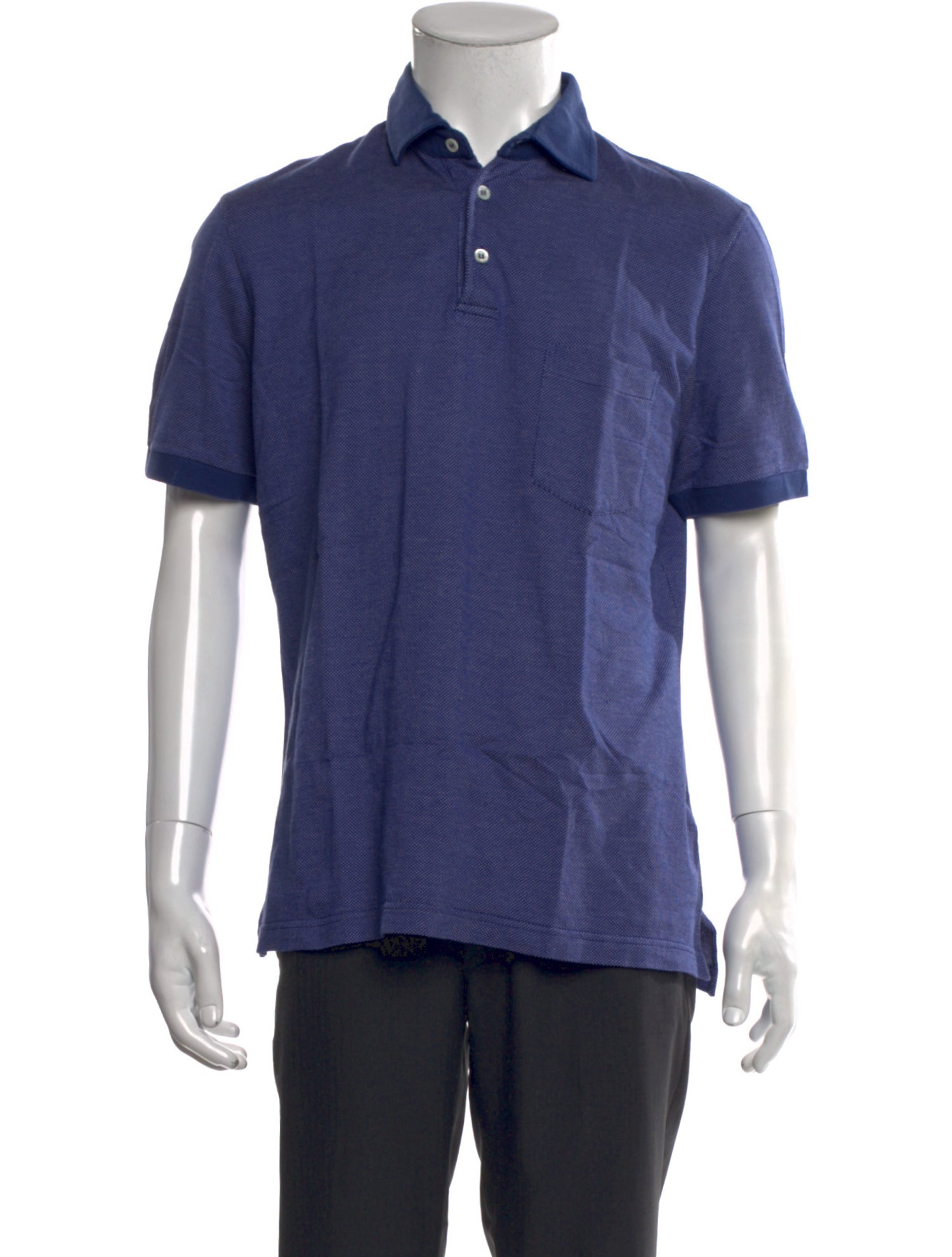 Tincati Collar Short Sleeve Polo Shirt