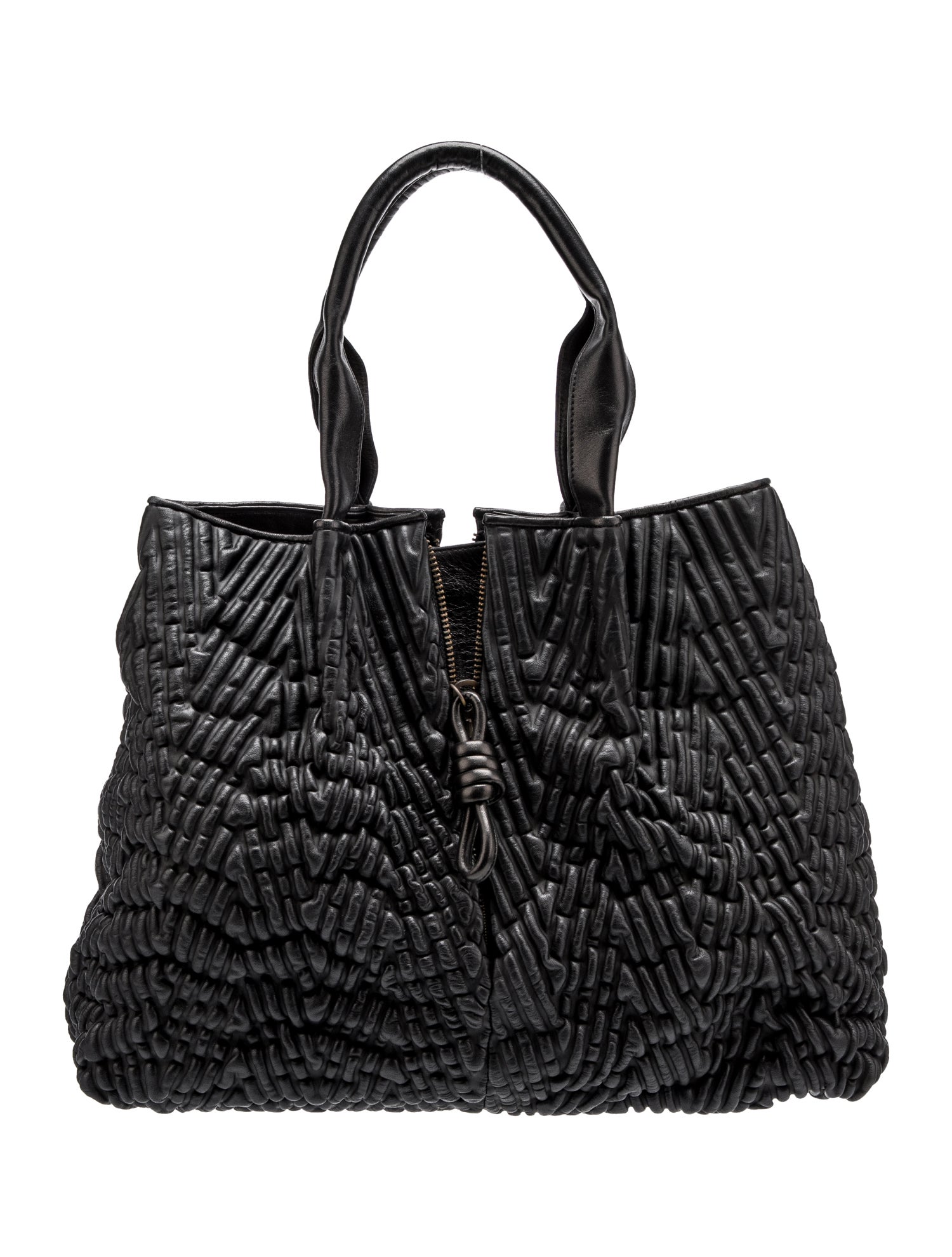 Miu Miu Vitello Daino Peggy Bow Tote - Neutrals Totes, Handbags 