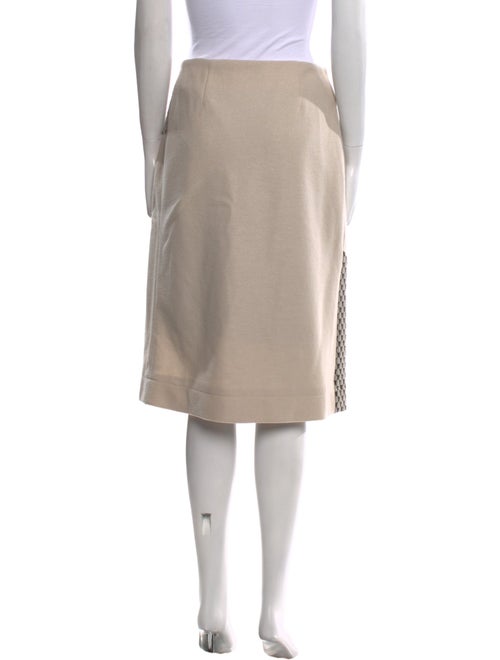 Tissa Fontaneda Colorblock Pattern Knee-Length Skirt