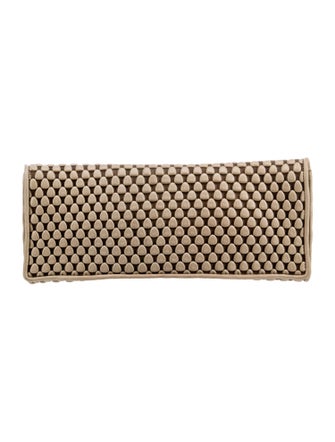 Tissa Fontaneda Leather Clutch