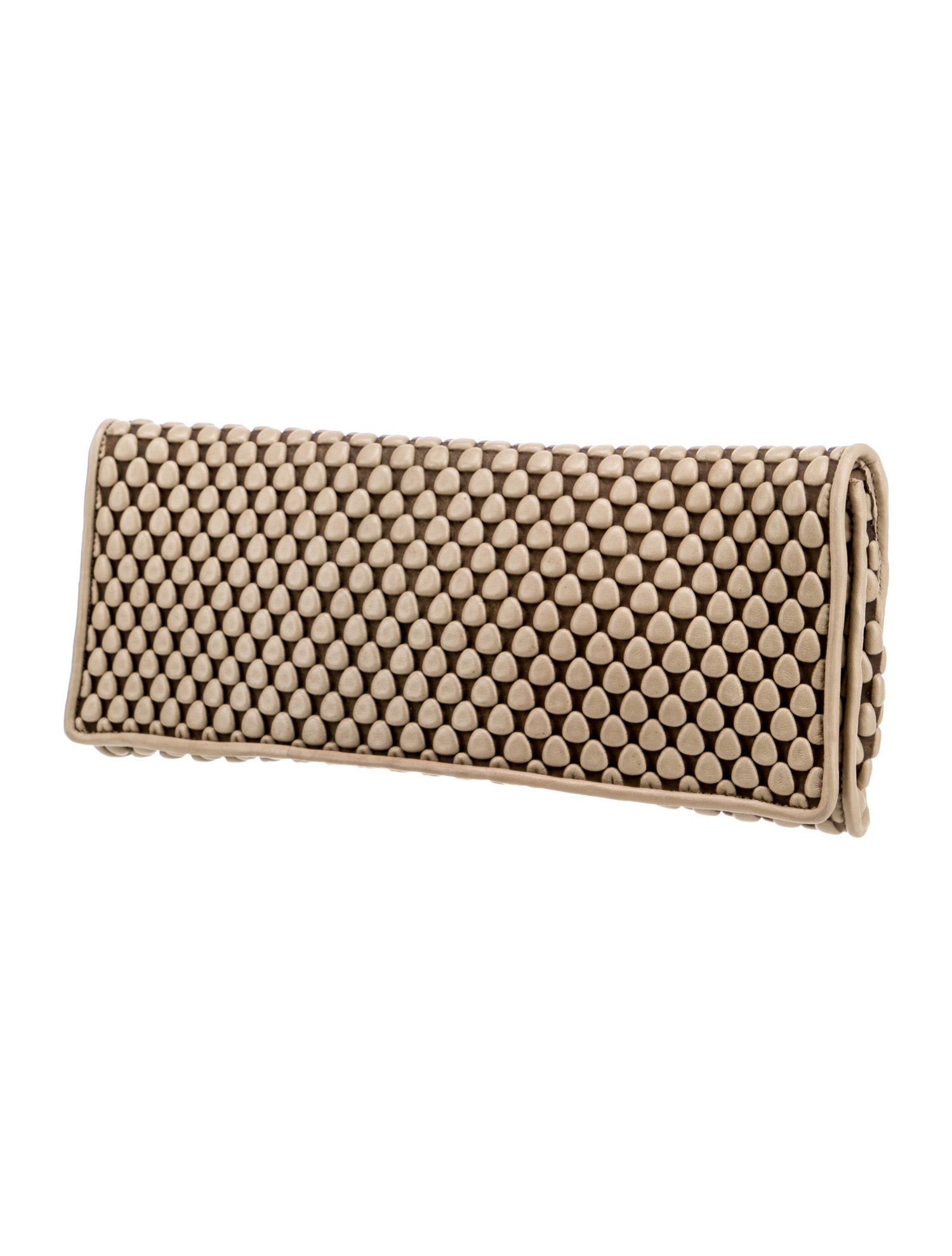 Tissa Fontaneda Leather Clutch