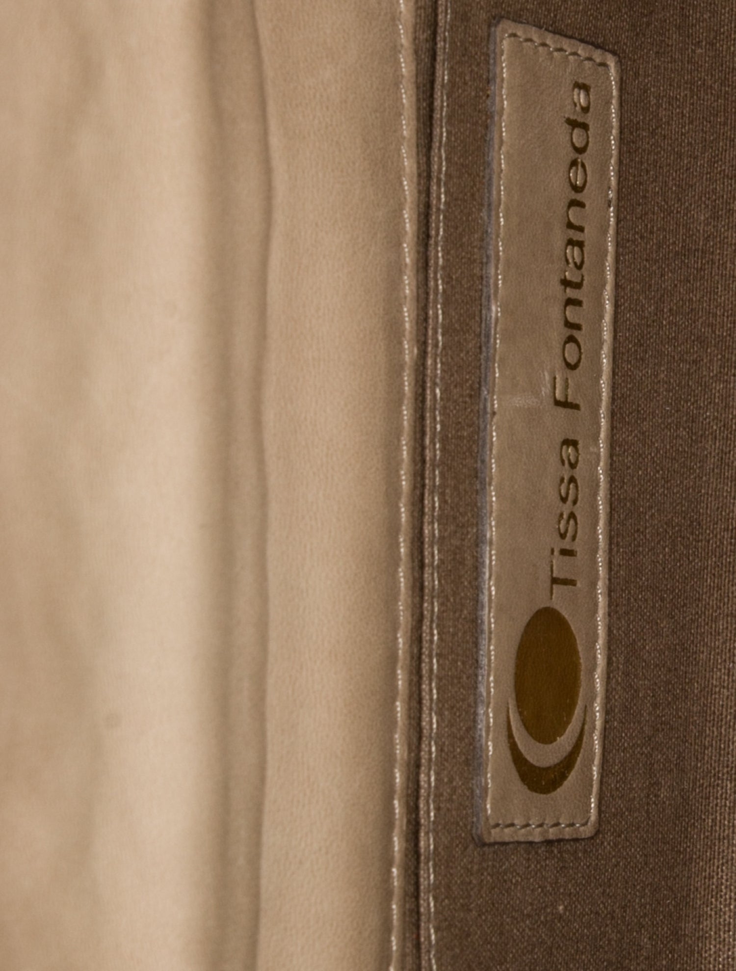 Tissa Fontaneda Leather Clutch