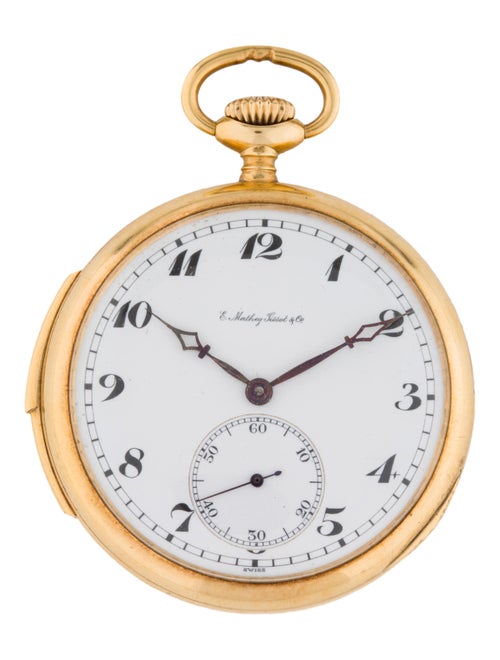 Tissot E. Mathey Tissot Minute Repeater Pocket Watch Pocket TISSO20135 The RealReal