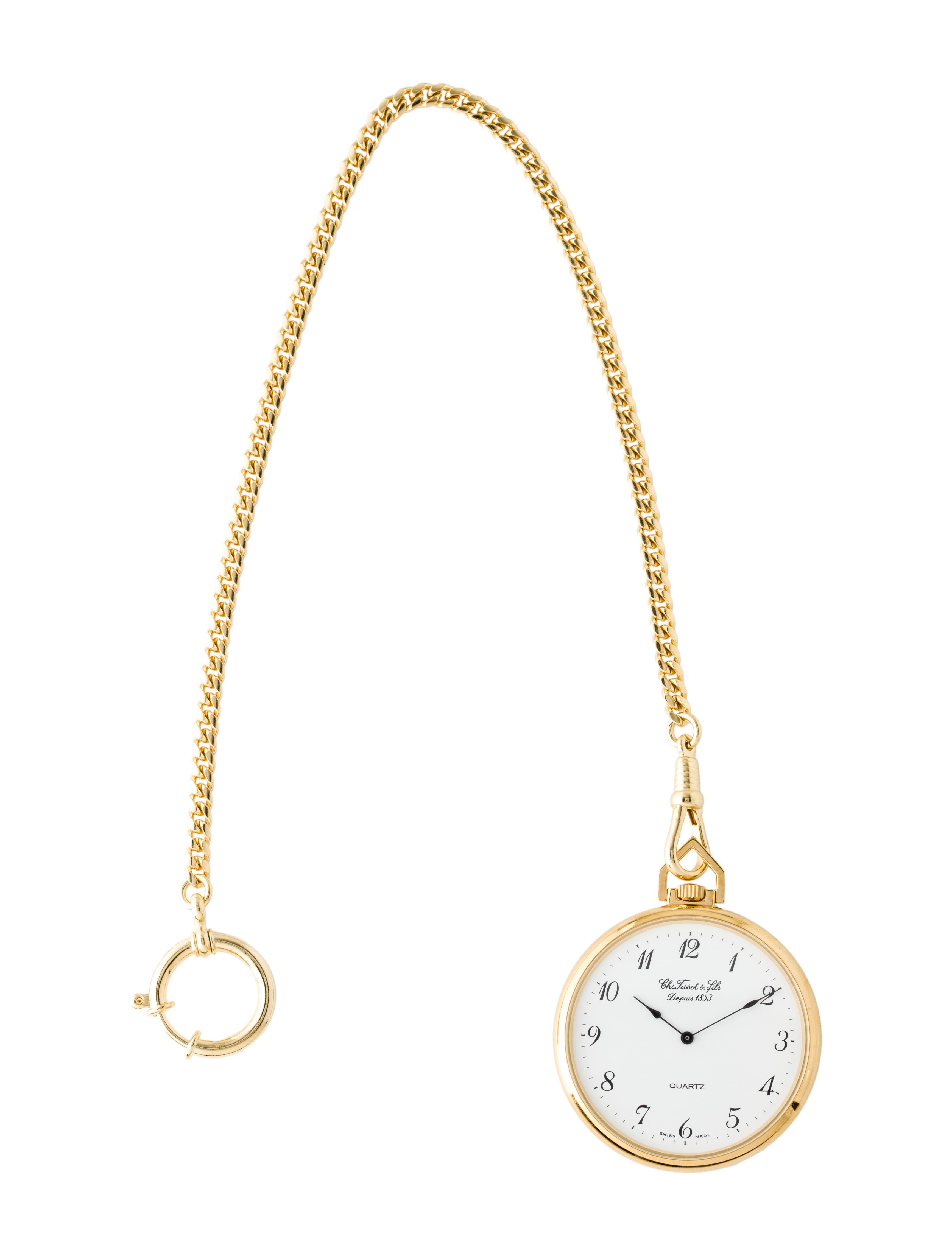 Tissot Pocket Watch T82.4.554.12 The RealReal