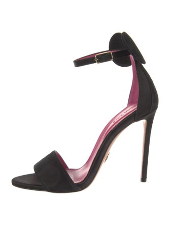 Oscar Tiye Satin Sandals