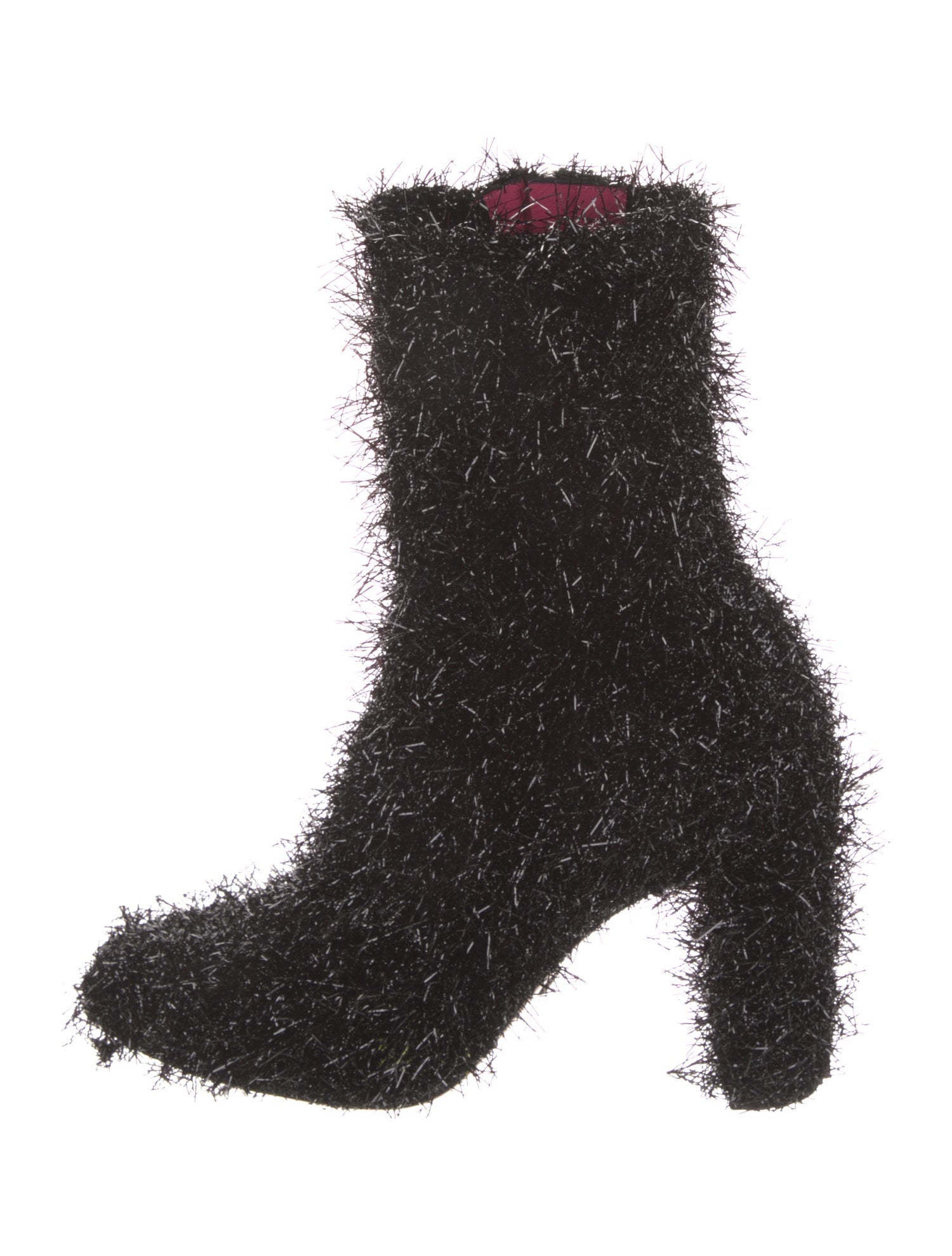 Oscar Tiye Glitter Accents Combat Boots