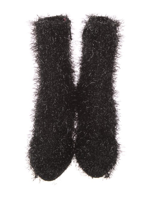 Oscar Tiye Glitter Accents Combat Boots