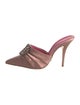 Oscar Tiye Satin Mules