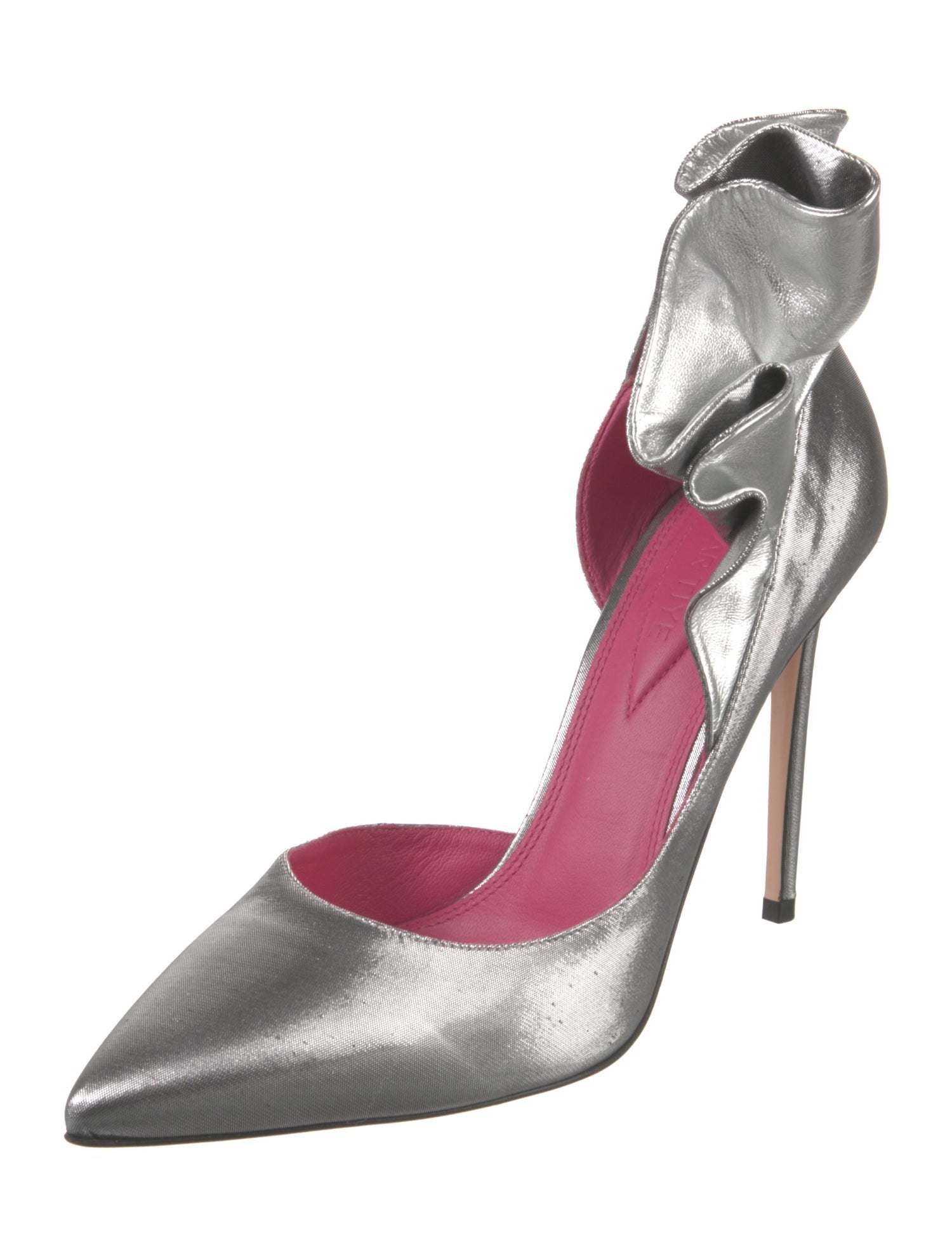 Oscar Tiye Leather D'Orsay Pumps