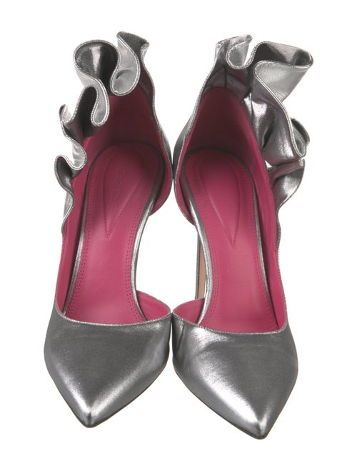 Oscar Tiye Leather D'Orsay Pumps