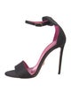 Oscar Tiye Satin Sandals
